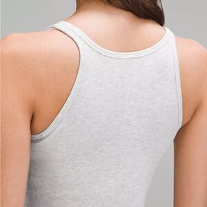 Lululemon Hold Tight Thin Strap Tank Top Heather Gray Size 8